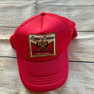 Red Royal Deluxe Trucker Hat Cotton on